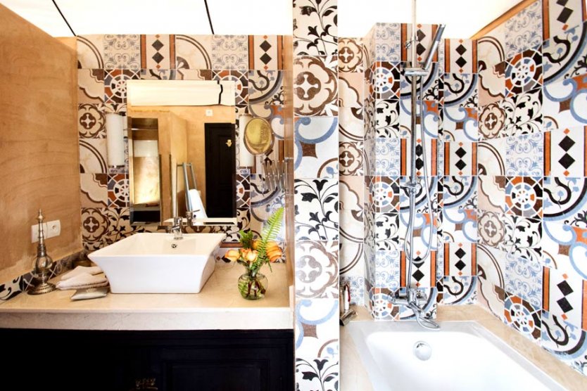 Glamping suites at Villa Dinari, luxury villa in Marrakech