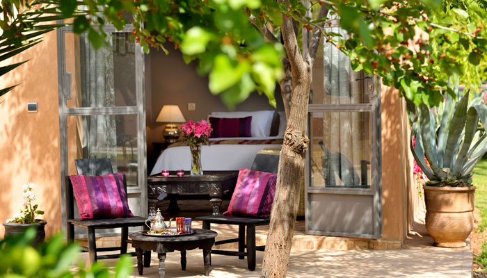 Kasbah Suite terrace, Villa Dinari, your luxury accommodation in Marrakech