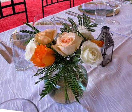 Wedding flower arrangement