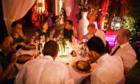 Wedding dinner, Villa Dinari, luxury in Marrakech