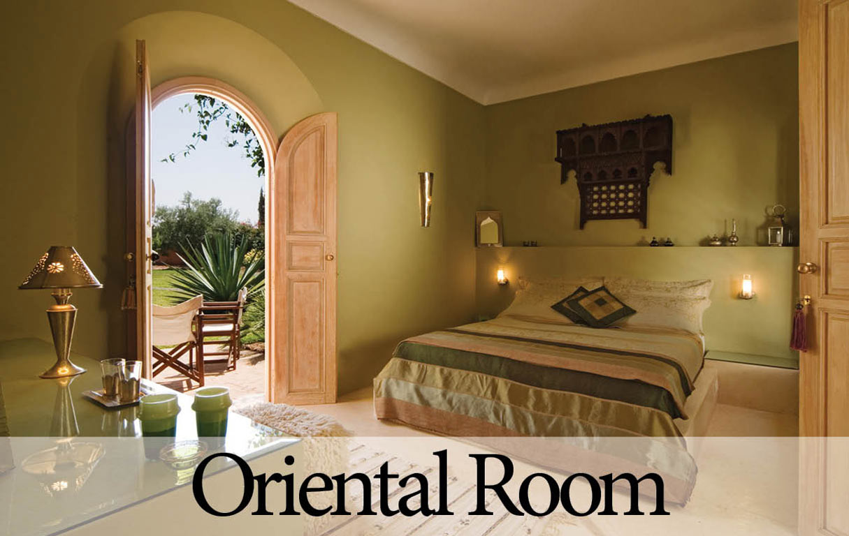 Villa Dinari's lovely Oriental Room. Luxury villa in Marrakech